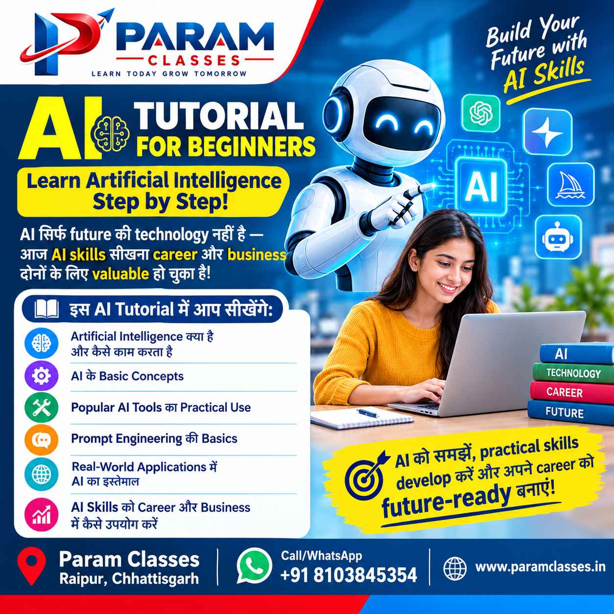 AI Tutorial for Beginners Learn Artificial Intelligence Step by Step with Paramclasses