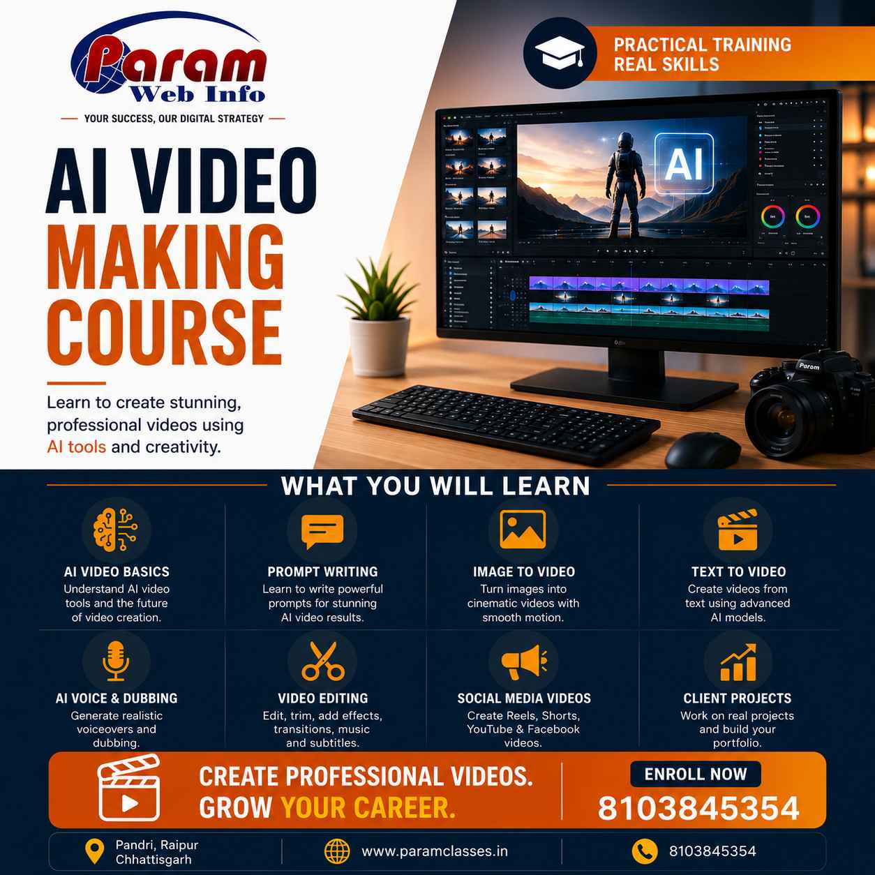 AI Video Making Course Start Your Creative Career Today With Paramclasses