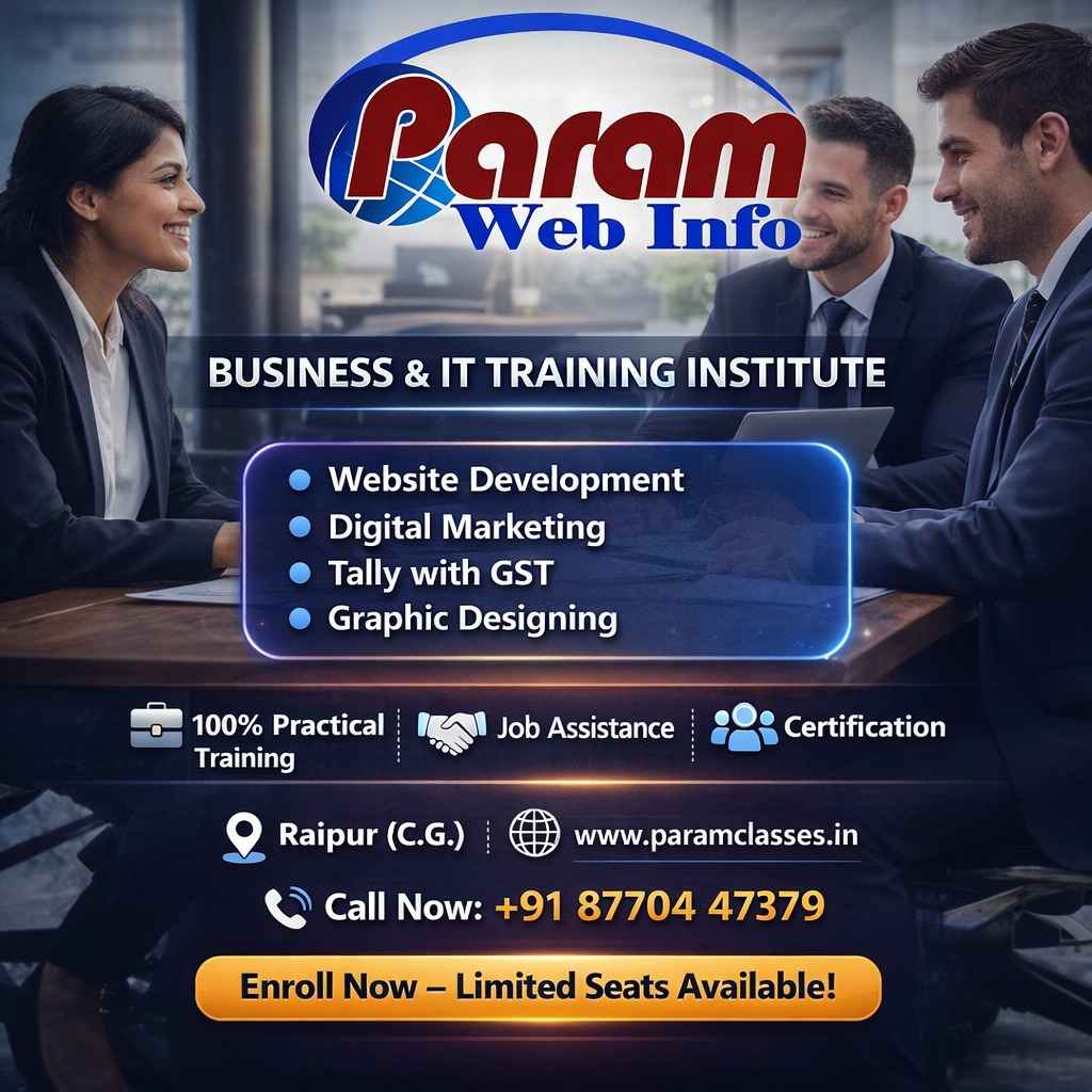 Business and IT Training Institute in Raipur