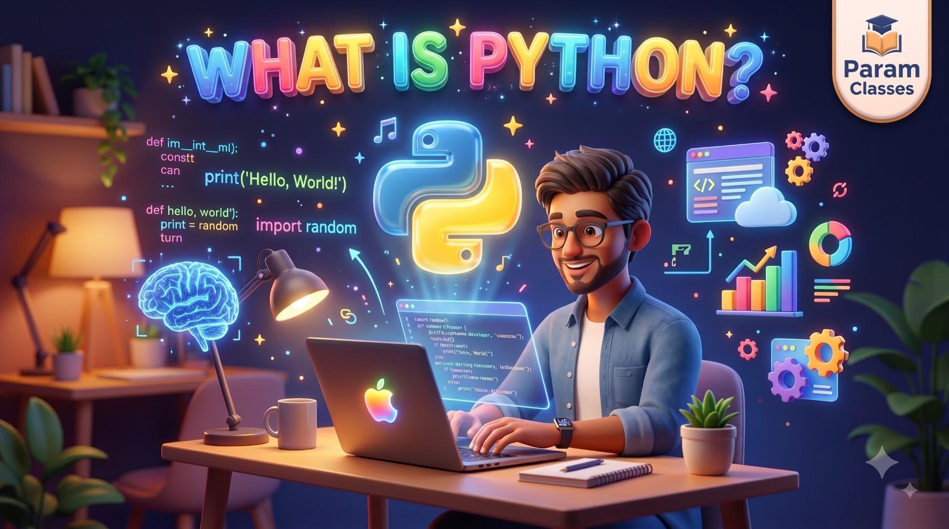 WHAT IS PYTHON?