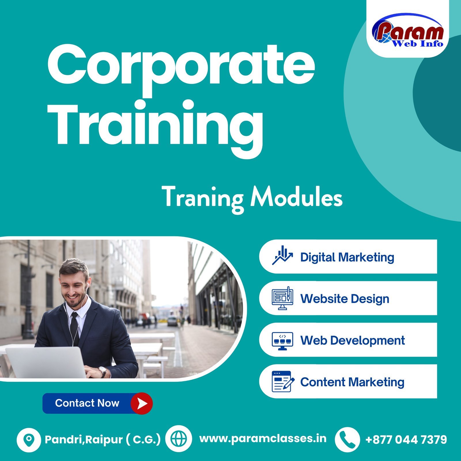 Enhance Skills with Corporate Training at Param Classes in Raipur