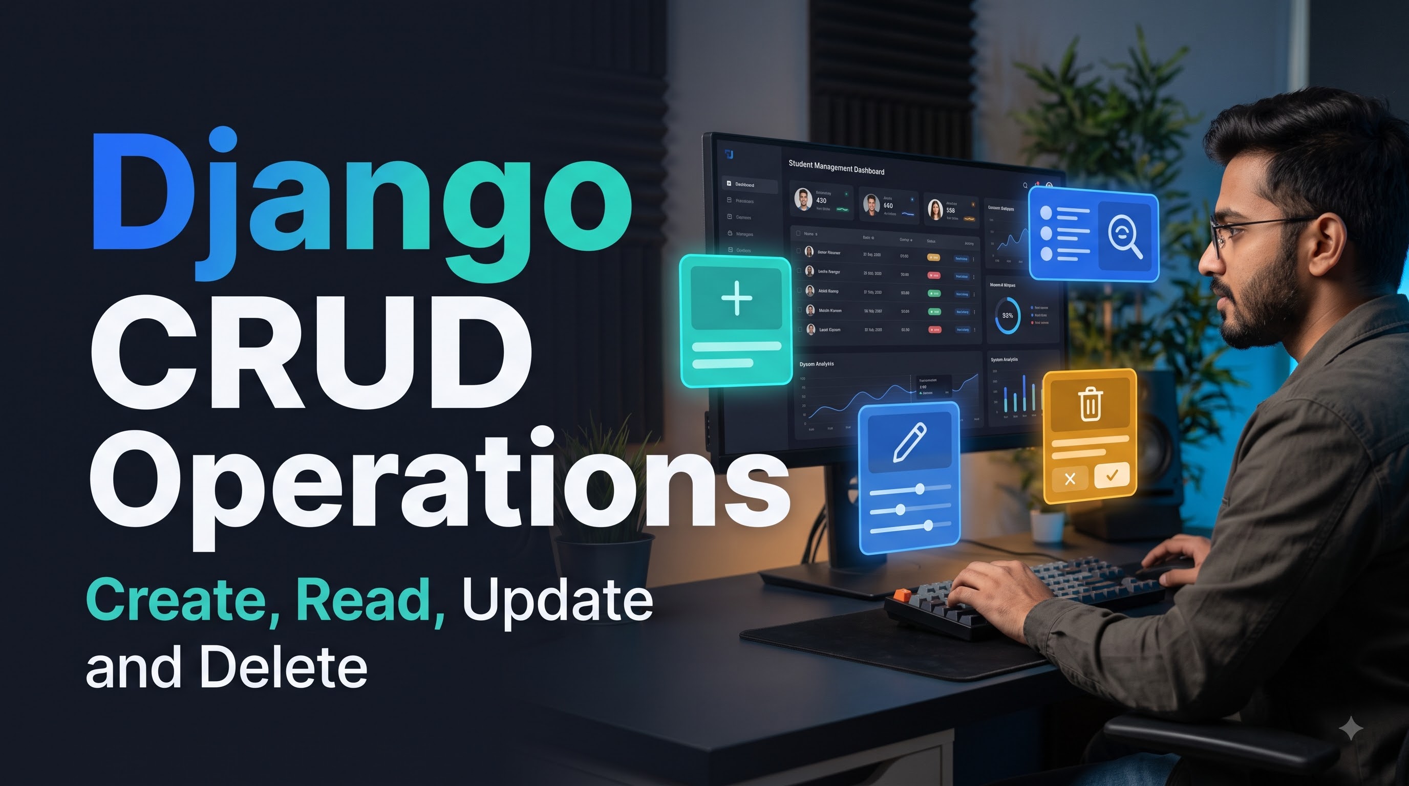 Django CRUD Operations: Create, Read, Update and Delete with Practical Examples