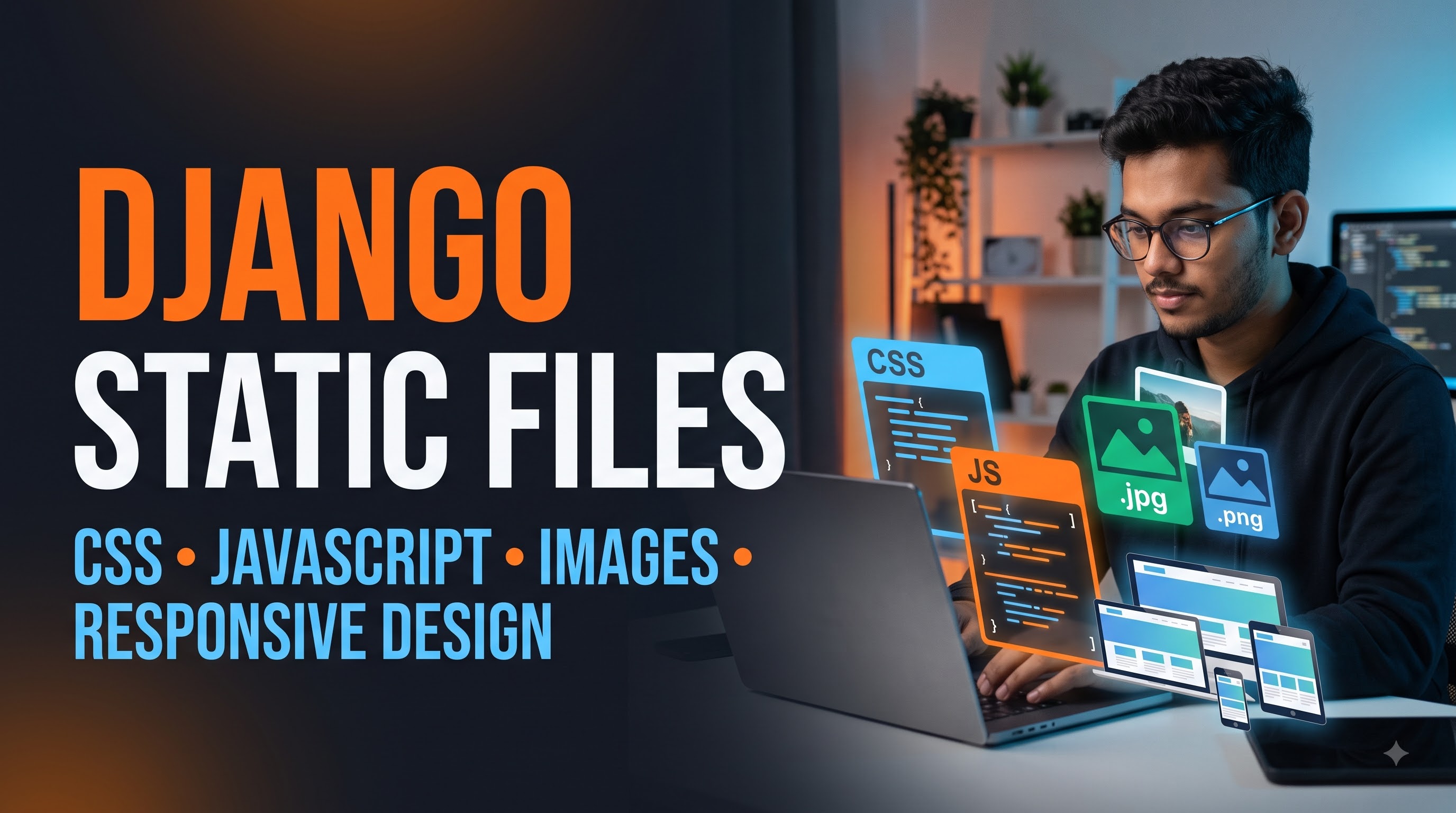 Django Static Files, CSS, JavaScript, and Images: Complete Practical Guide