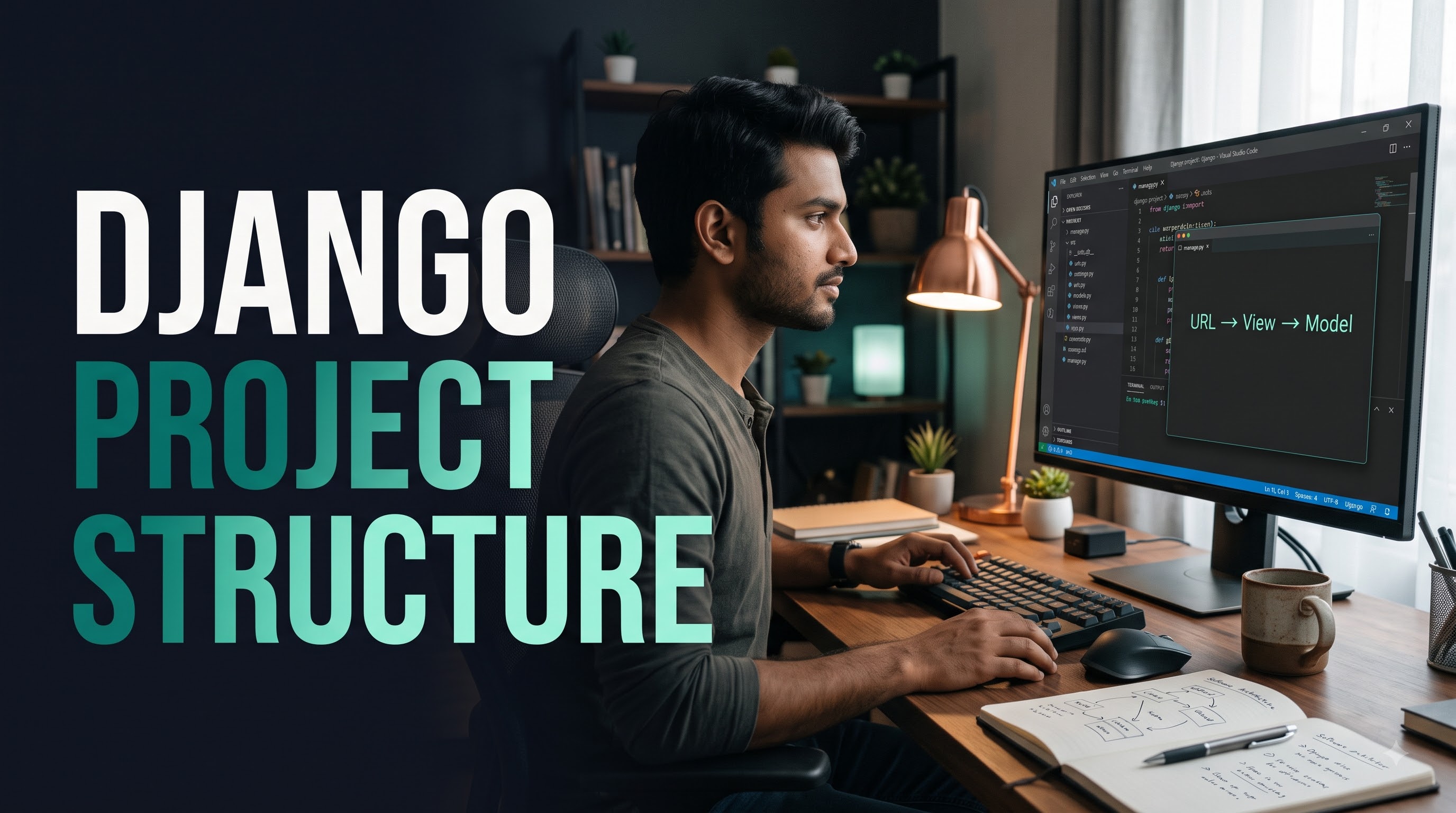 Django Project Structure and Important Files: Complete Beginner's Guide