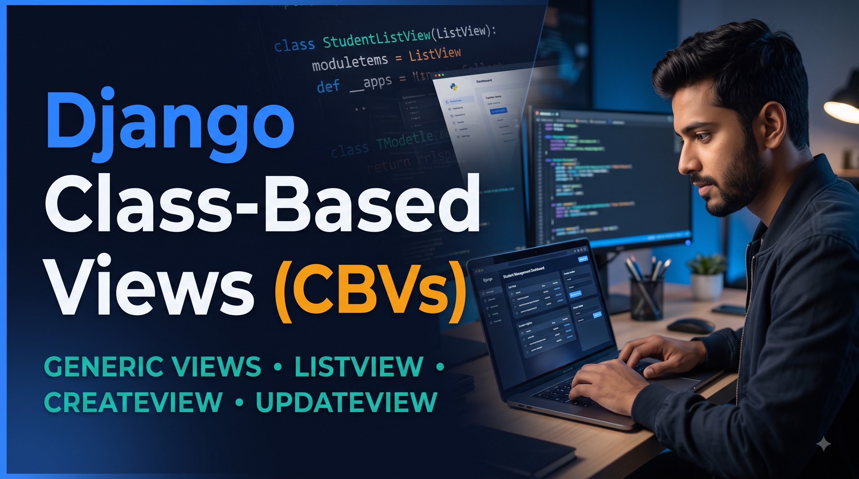 Django Class-Based Views (CBVs): Complete Guide with Practical Examples