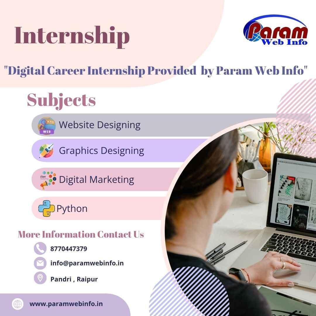 Boost Your Career with Digital Internships at Param Classes in Raipur