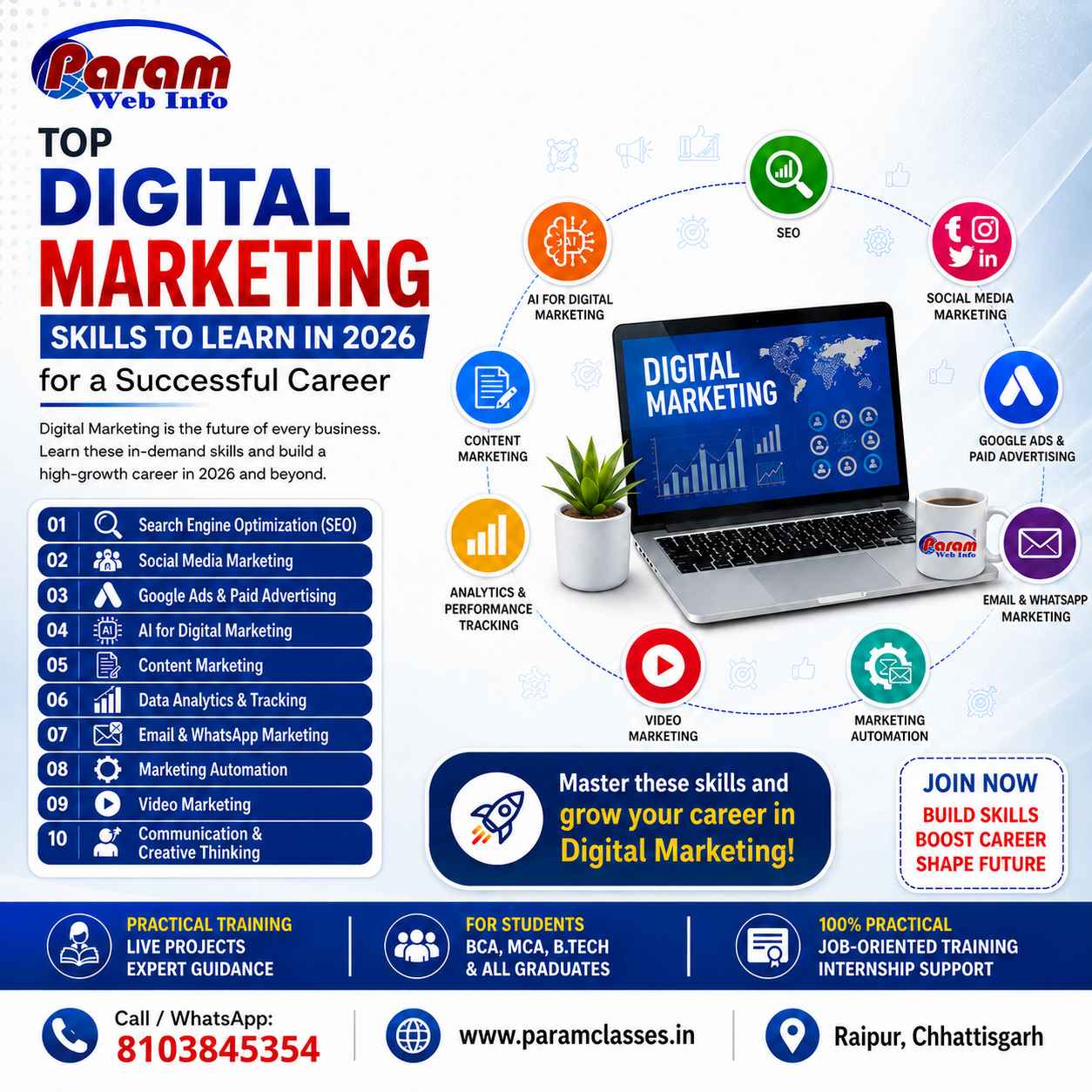 Top Digital Marketing Skills to Learn in 2026 for a Successful Career
