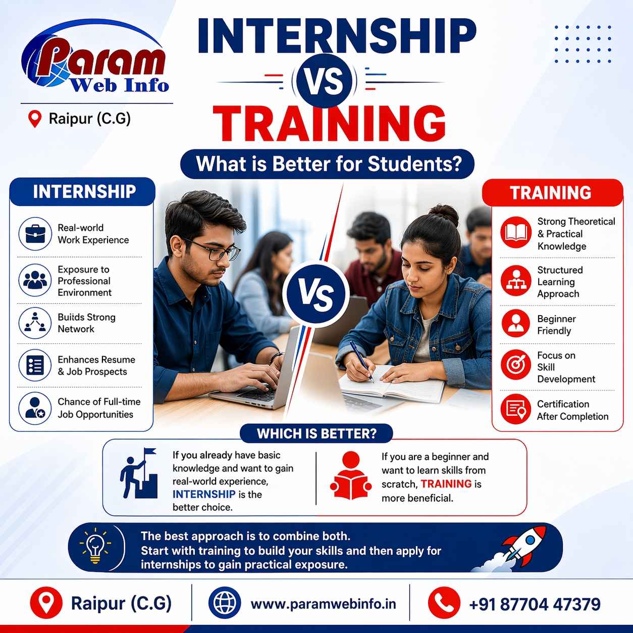 Internship vs Training Which One is Better for Students