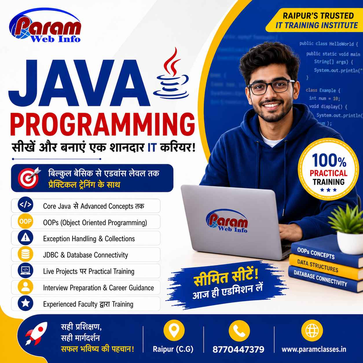 Learn Java Programming and Build a Successful IT Career in Raipur