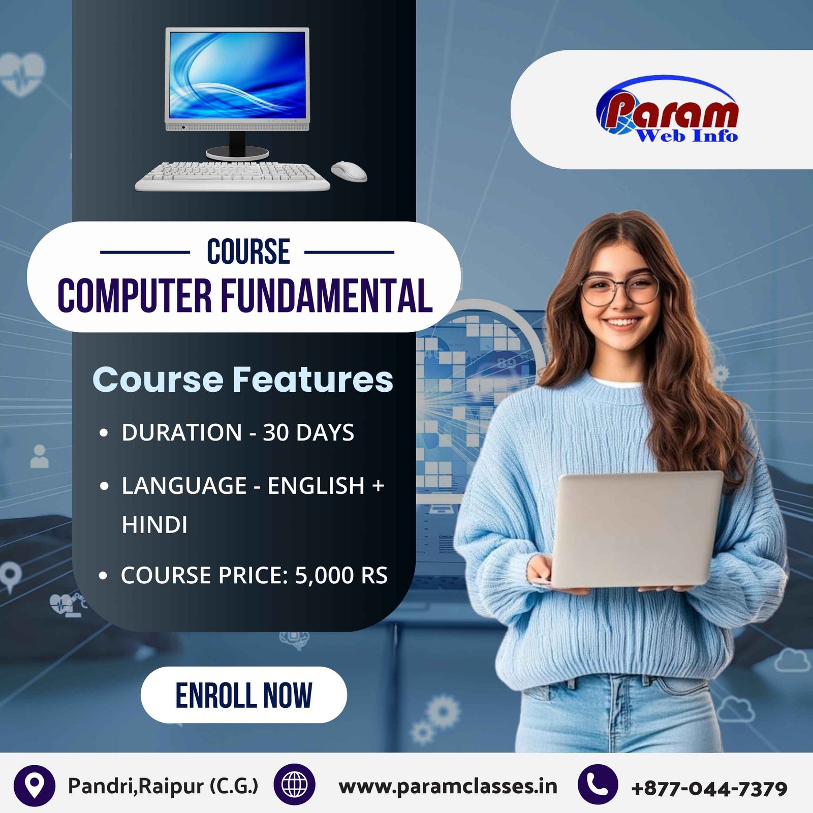 Master Computer Basics in Raipur Join Now