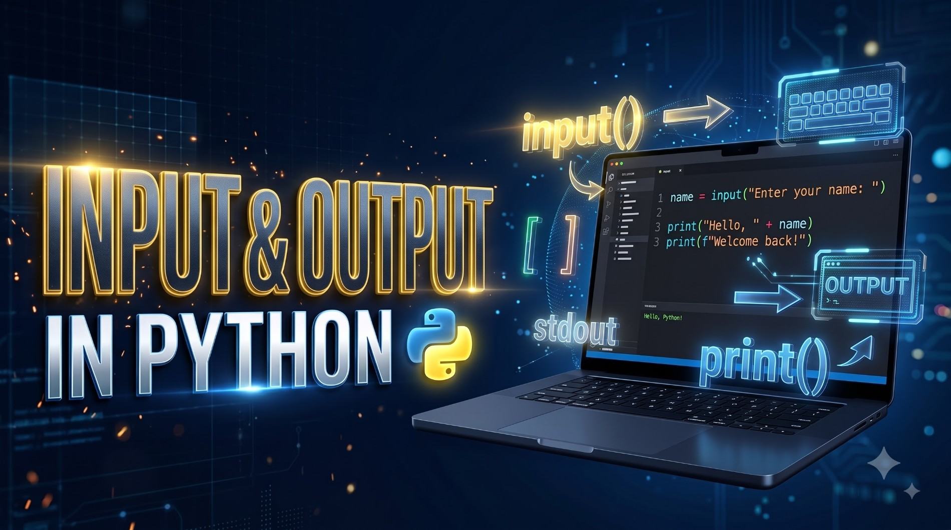 WHAT IS INPUT AND OUTPUT?