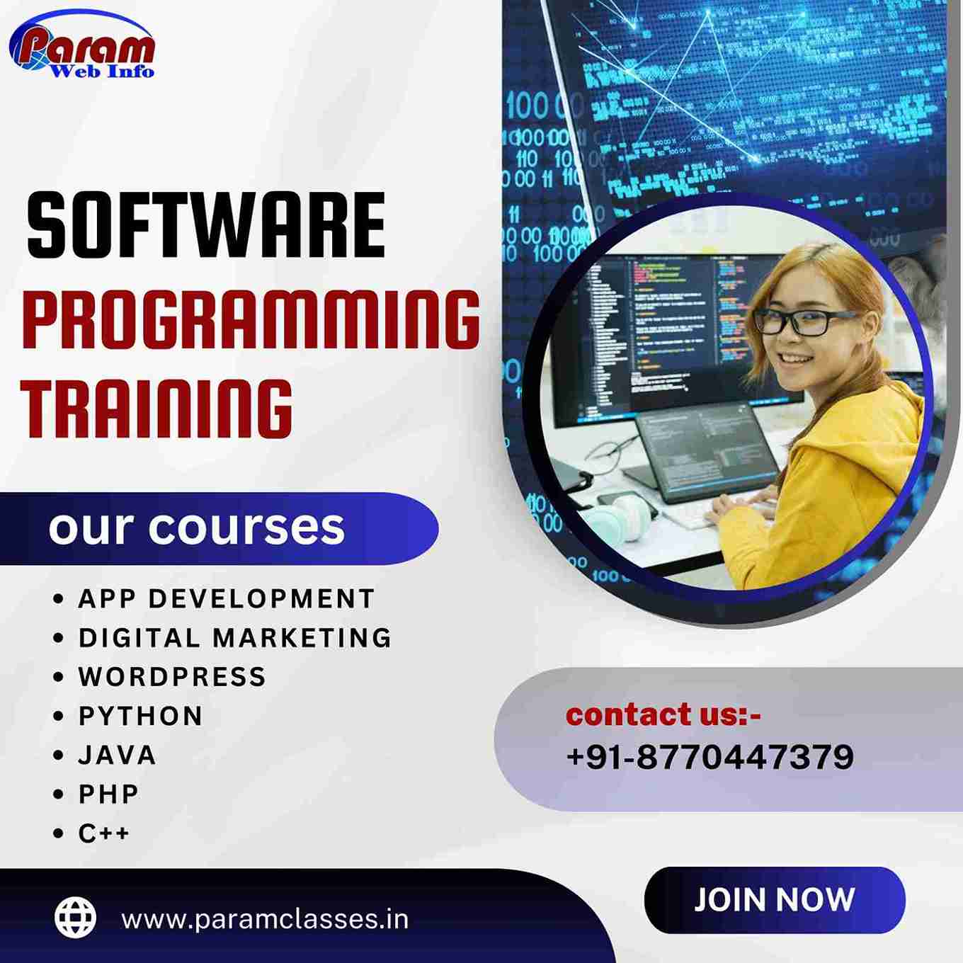 Unlocking Your Digital Future Comprehensive IT Training at ParamClasses 