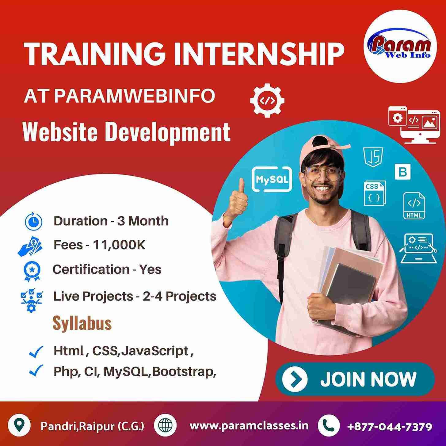 Website Development Training in Raipur 