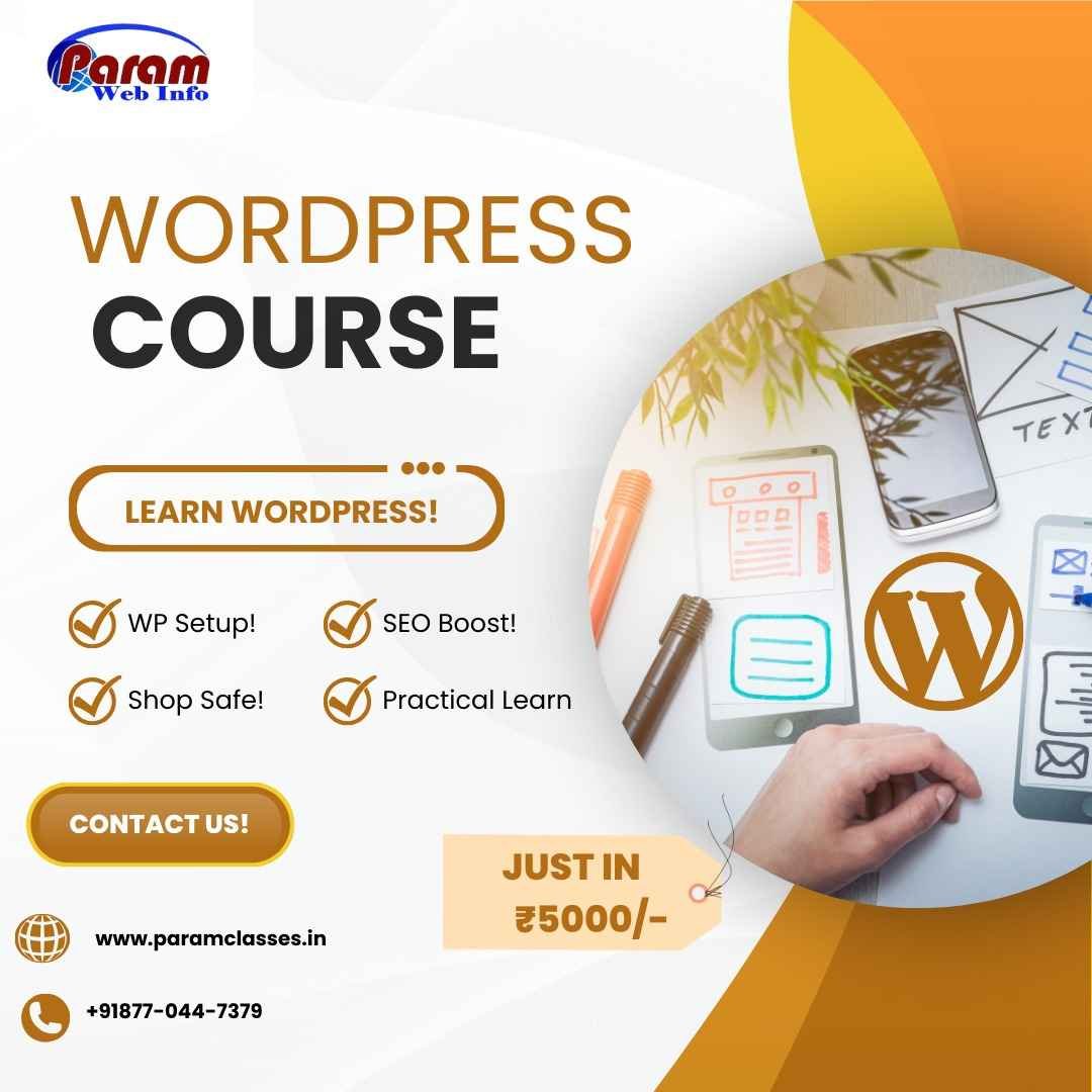 WordPress Web Design Course in Raipur