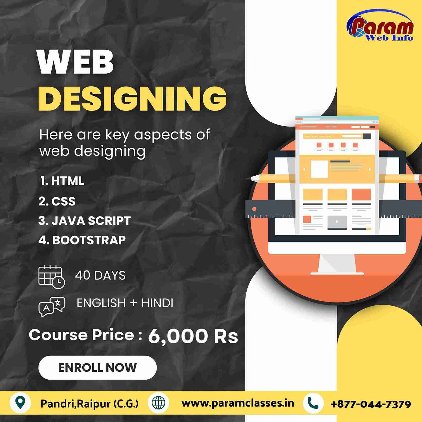 Best Web Designing Course in Raipur 