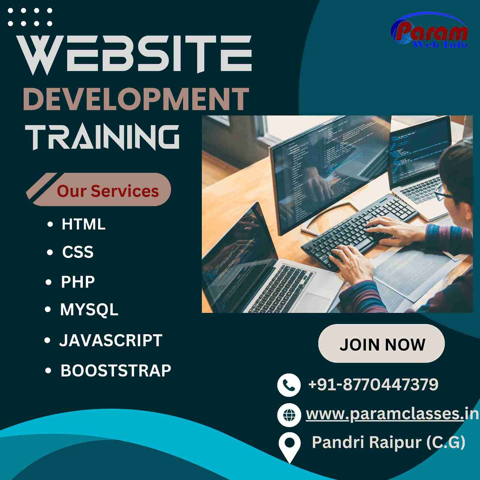 Join Website Development Training in Raipur