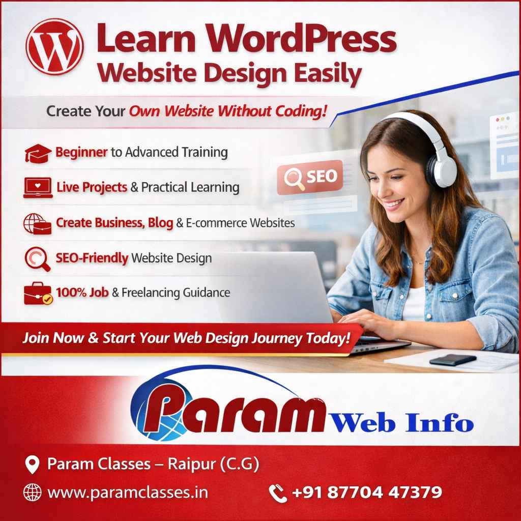 Why Learning WordPress Design in Raipur is Your Best Career Move in 2026