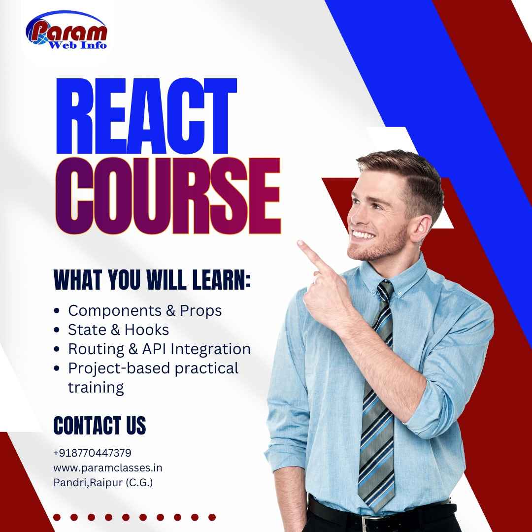 Master React Skills with Param Classes Raipur