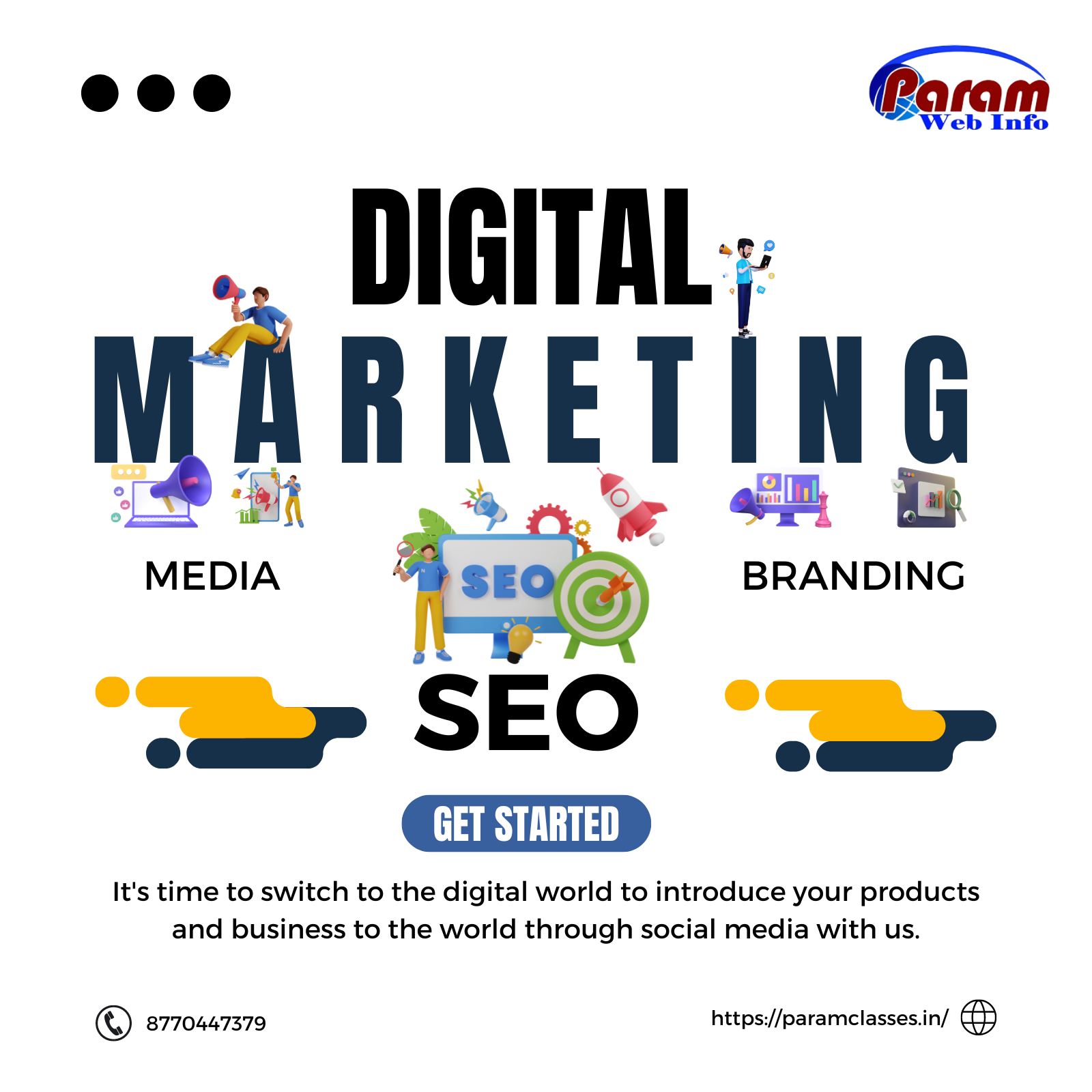 Best Digital Marketing Training In Raipur at Paramwebinfo