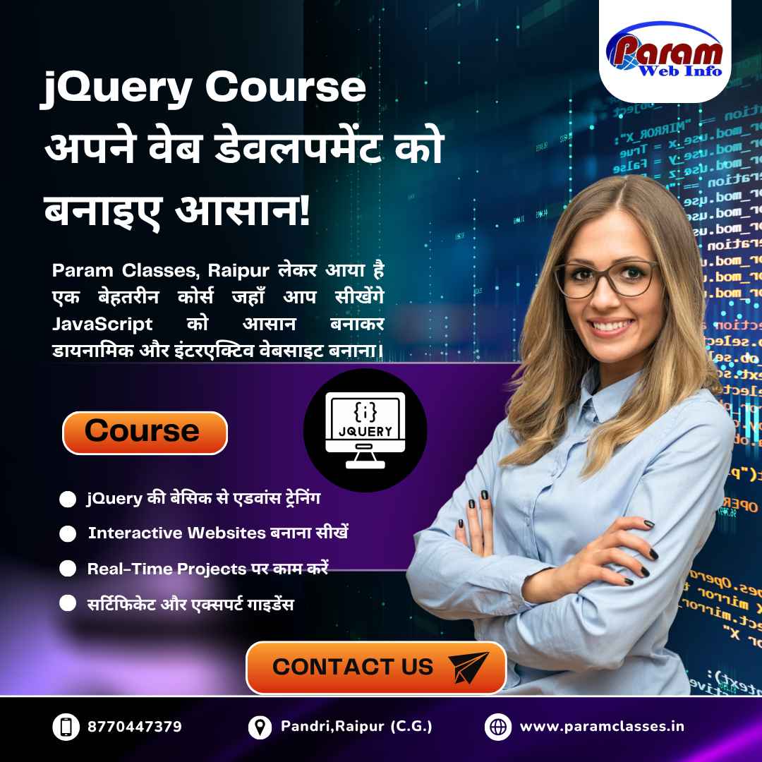 Learn Web Development Easily at Paramclasses