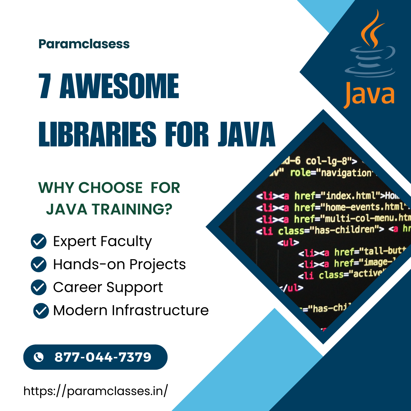 7 Awesome Java Libraries to Learn at Paramclasses in Raipur