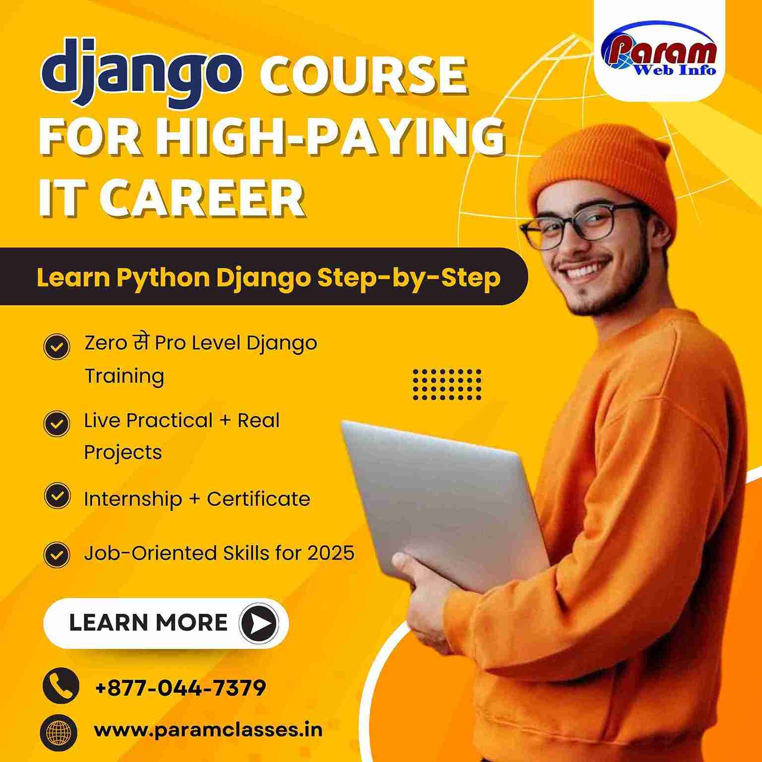 Start Your High Paying IT Career with Python Django