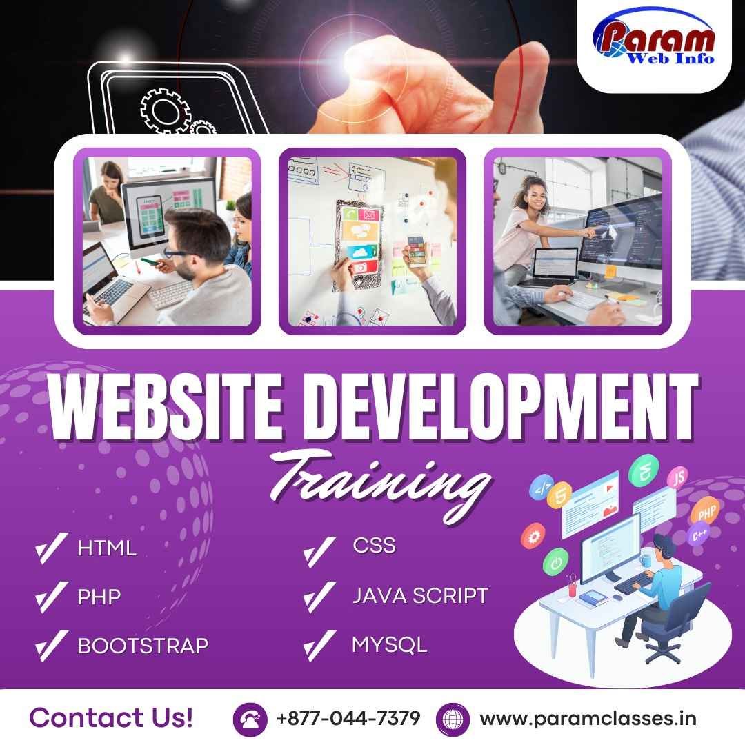 Learn Web Development with ParamClasses Raipur